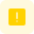 Exclamation mark, danger warning security and risk icon