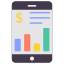 external-Finance-Analytics-fintech-and-trade-flat-design-circle icon