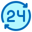24/7 Service icon