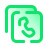 pulsar gradient style 重复的联系人 icon