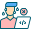 programmer coding icon