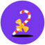 candy cane icon