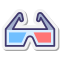 3D Glasses icon