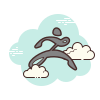 cloud style 지브러시 icon