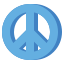 peace sign icon