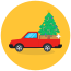 외부-배달-전나무-크리스마스-스매싱스톡-원형-스매싱-스톡 icon