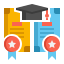 graus-externos-universidade-flaticons-flat-flat-icons icon