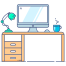 working place icon