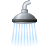 샤워 이모티콘 icon