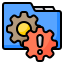 folder settings icon