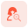 zooming out the list of users in company portal icon
