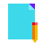 color glass style 파일 편집 icon