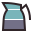 retro style 커피 포트 icon