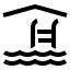 glyph neue style hallenbad icon