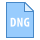 blue ui style dng icon