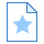 blue ui style bookmark page icon