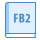 blue ui style fb 2 icon