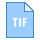 blue ui style tif icon