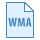 blue ui style wma icon