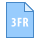 blue ui style 3fr icon