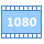 blue ui style hd 1080p icon