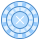 blue ui style roulette icon