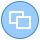 blue ui style xbox windows icon