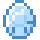 blue ui style 마인 크​​래프트 다이아몬드 icon