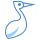 blue ui style storch icon