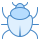 blue ui style bug icon