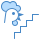 blue ui style scala per tetti icon