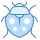 blue ui style insect icon