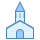 blue ui style chapel icon