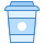 blue ui style 커피 이동합니다 icon