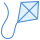 blue ui style cometa icon