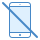 blue ui style keine mobilen geräte icon