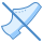 blue ui style keine schuhe icon