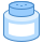 blue ui style 가루 icon