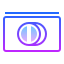 gradient style diners club icon