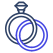 wedding rings icon