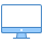 blue ui style imac icon