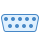 blue ui style rs 232 weiblich icon