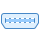 blue ui style 벼락 icon