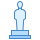 blue ui style 동상 icon