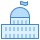 blue ui style parliament icon