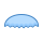 blue ui style jose bove mustache icon