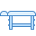 blue ui style 나무 massagetable icon