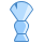 blue ui style barber brush icon