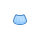 blue ui style chaplin mustache icon