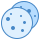 blue ui style cookies icon